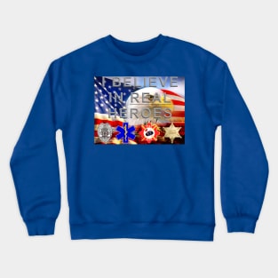 Real Heroes civilian Crewneck Sweatshirt